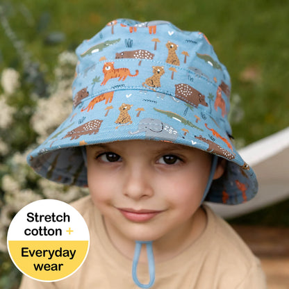 Classic Bucket Sun Hat - Safari