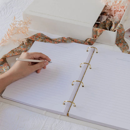 Bebé Baby Journal | Keepsake Binder