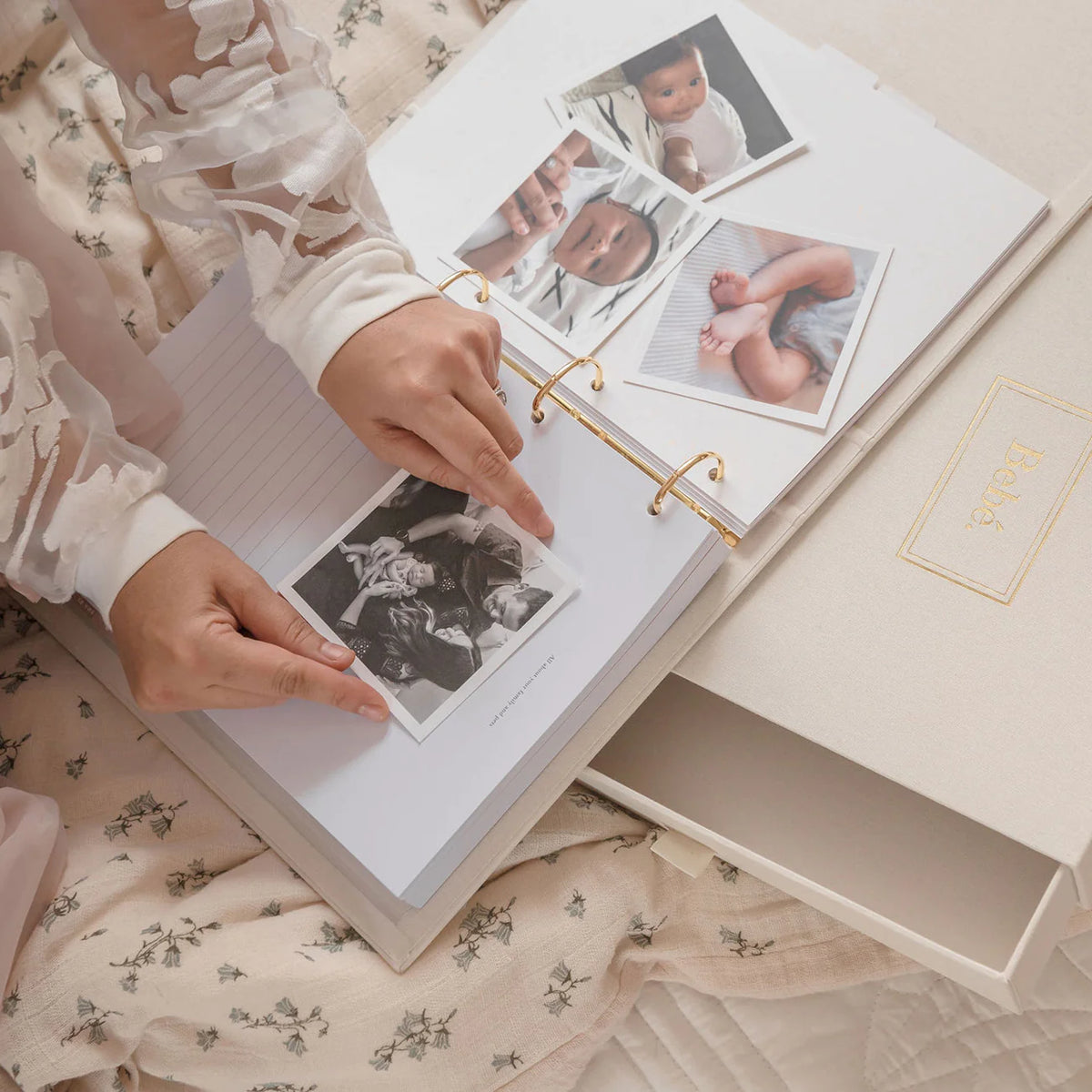 Bebé Baby Journal | Keepsake Binder