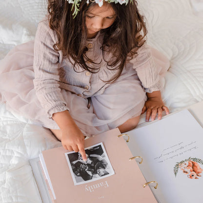Bebé Baby Journal | Keepsake Binder