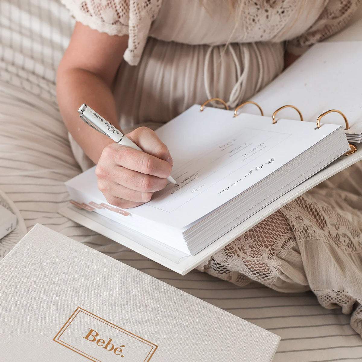 Bebé Baby Journal | Keepsake Binder