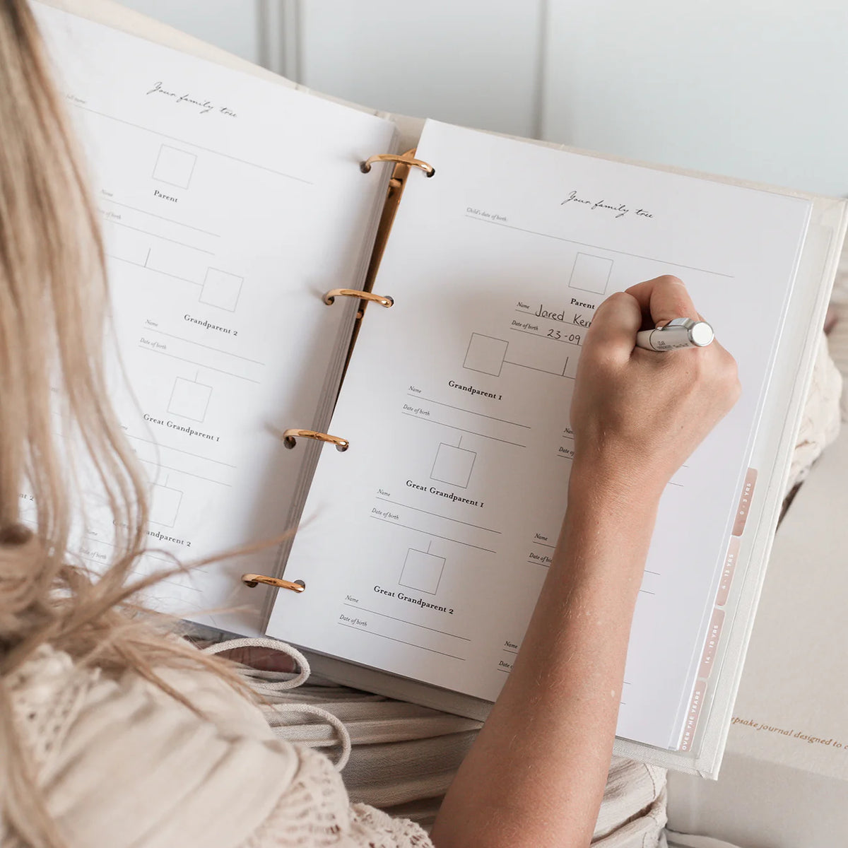 Bebé Baby Journal | Keepsake Binder