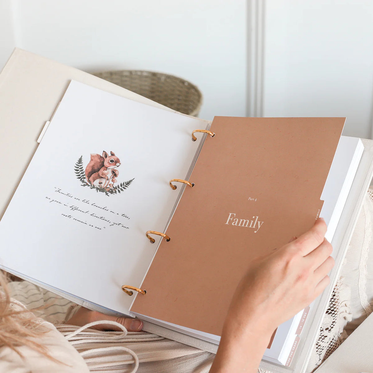 Bebé Baby Journal | Keepsake Binder