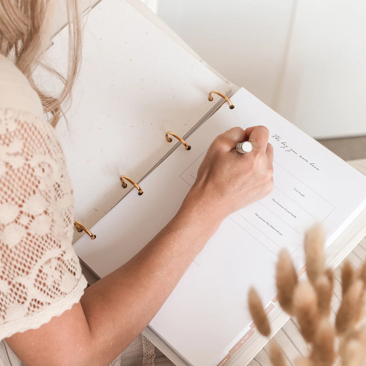 Bebé Baby Journal | Keepsake Binder