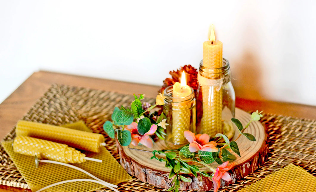 Make Your Own Beeswax Candles