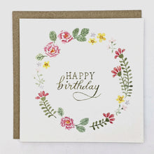 Load image into Gallery viewer, Birthday Wreath Card