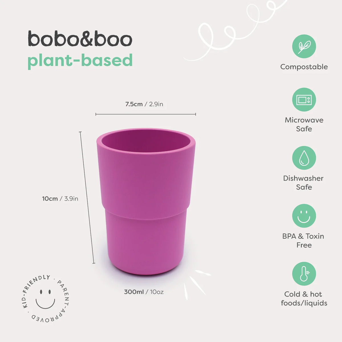 Plant Based Cup | Blue 300ml