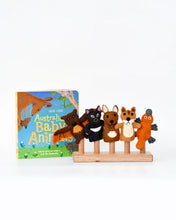 Load image into Gallery viewer, Australian Finger Puppets and Book Set by Frané Lessac