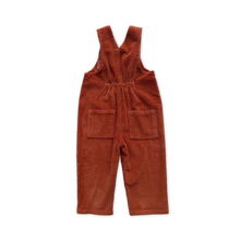 Load image into Gallery viewer, Organic Cord Overalls - Brick