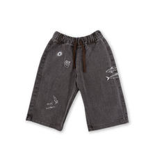 Load image into Gallery viewer, Fishy Business Denim Jeans - Ash