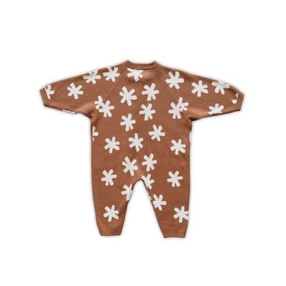Organic Starlight Knit Zip Starsuit