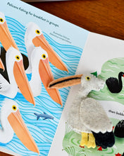 Load image into Gallery viewer, Busy Beaks Finger Puppets and Book Set by Sarah Allen