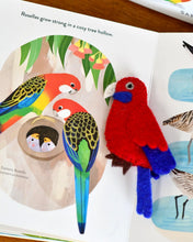 Load image into Gallery viewer, Busy Beaks Finger Puppets and Book Set by Sarah Allen