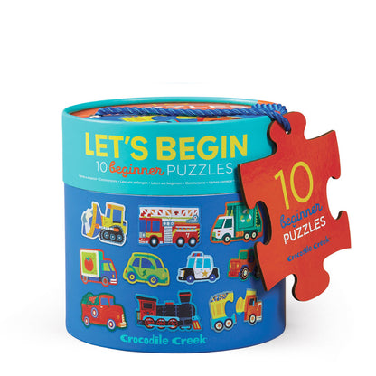 Vehicles | Let's Begin Puzzle 2pc
