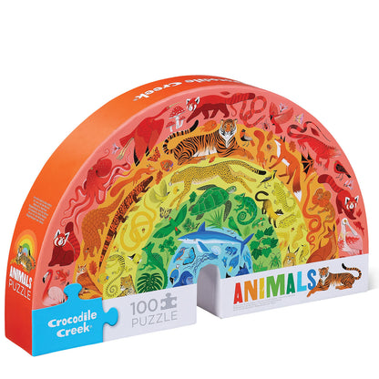 Rainbow Puzzle 100 pc | Animals