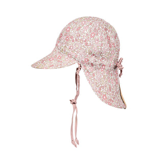 Lounger' Baby Reversible Flap Sun Hat | Ramble/Rosa