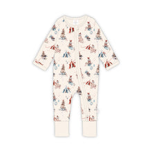 Load image into Gallery viewer, Circus Bunnies - Bamboo Zipsuit