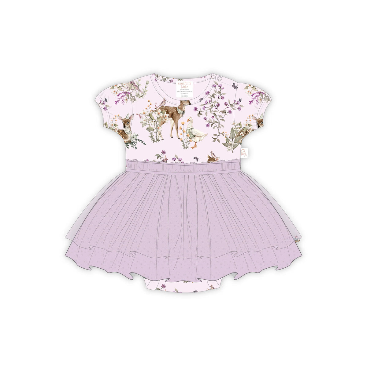Enchanted Gardens - Onesie Tutu Dress