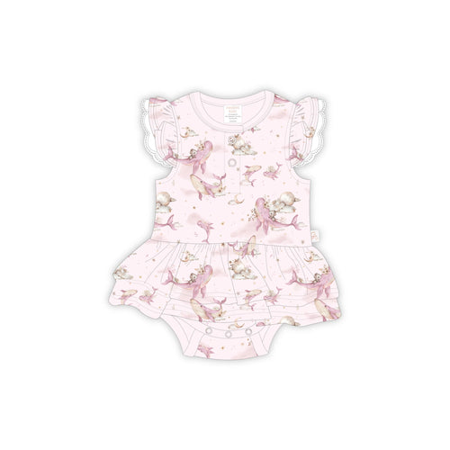 Whimsical Whales - Bodysuit Dress