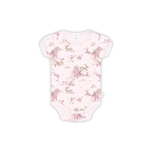 Whimsical Whales - Bamboo Bodysuit
