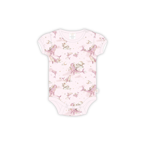 Whimsical Whales - Bamboo Bodysuit