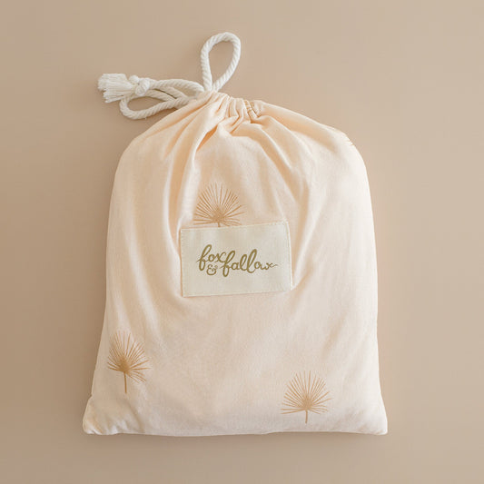 Palmetto Organic Fitted Cot Sheet
