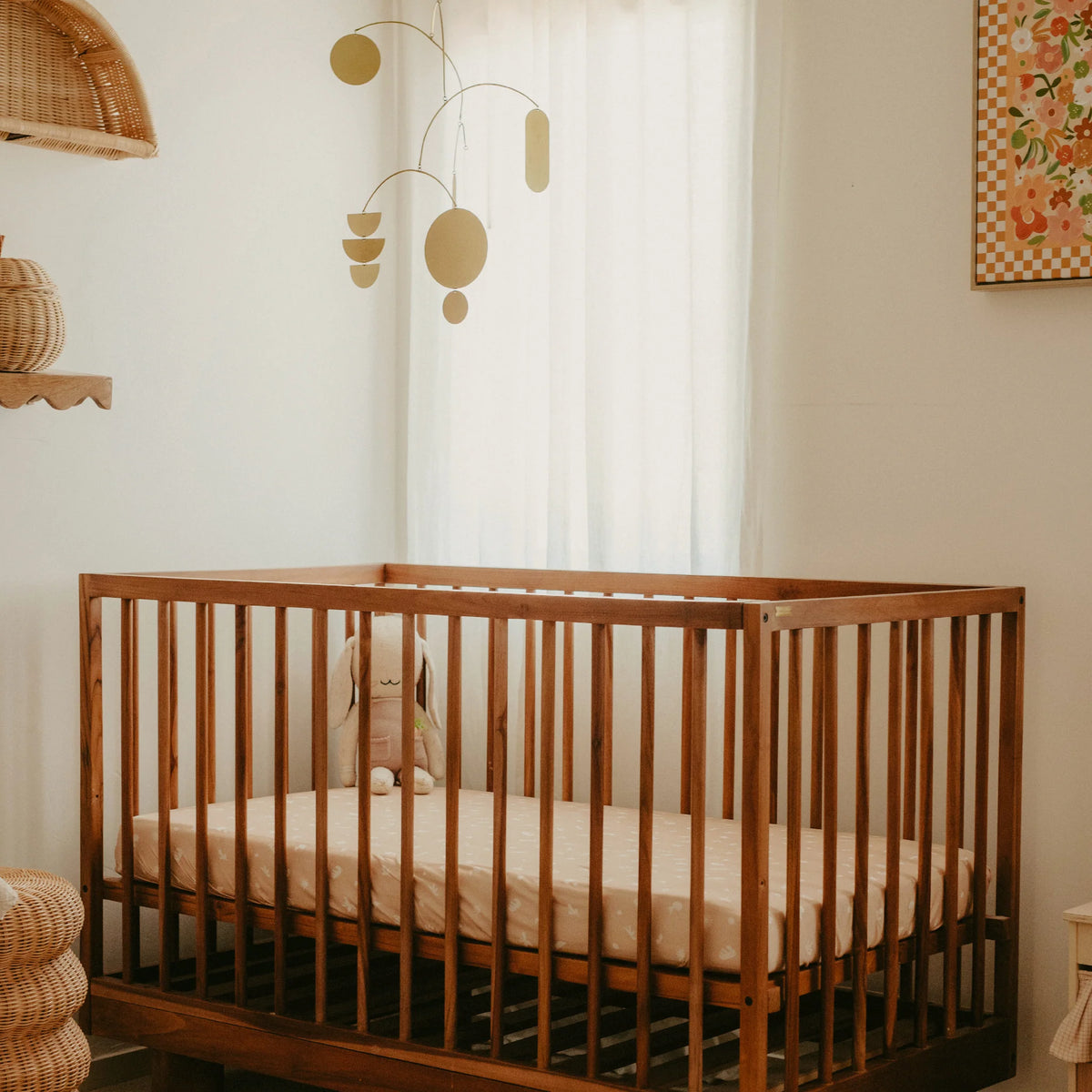 Fresko Organic Fitted Cot Sheet