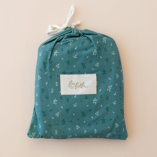 Pine Organic Fitted Cot Sheet