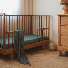 Load image into Gallery viewer, Pine Organic Fitted Cot Sheet