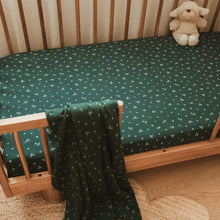 Load image into Gallery viewer, Spruce Organic Fitted Cot Sheet