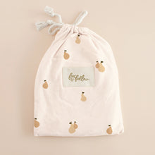 Load image into Gallery viewer, Golden Pears Organic Fitted Cot Sheet