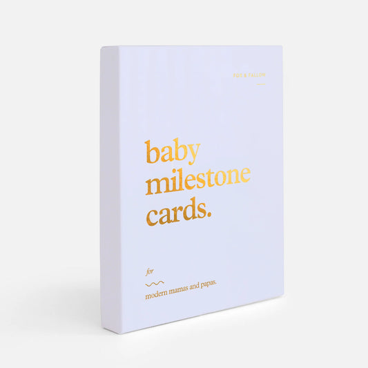 Baby Milestone Cards | Powder Blue