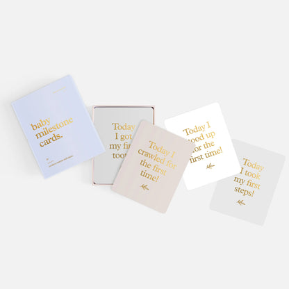 Baby Milestone Cards | Powder Blue