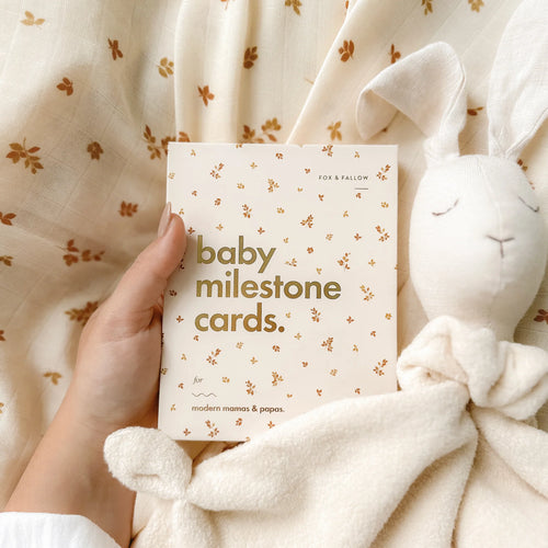 Baby Milestone Cards | Broderie