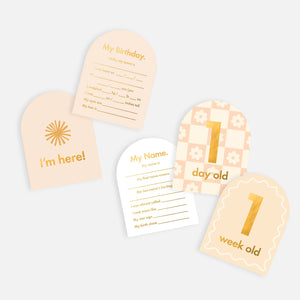 Baby Milestone Cards | Helios