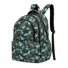 Load image into Gallery viewer, Camo Campus School Backpack