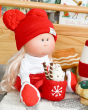 Load image into Gallery viewer, Felt Christmas Hot Chocolate Mug Ornament