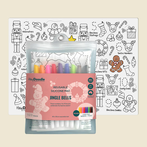 Jingle Bells Classic Colouring Mat
