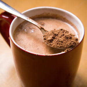 Healthy Hot Chocolate | Choc Mint with Raw Dark Choc, Maca & Millet | Lactation Hot Chocolate