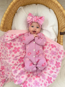 Classic Knit Romper | Cora SIZE 2YR