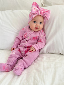 Classic Knit Romper | Cora SIZE 2YR