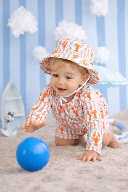 Coral Cray Swim Hat