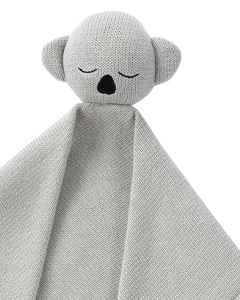 Knit Cuddle Blanket. Koala