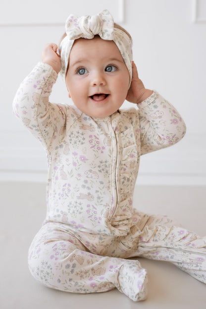 Organic Cotton Melanie Onepiece - Penny's Egg Hunt SIZE 1YR and 2YR