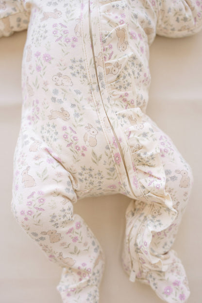 Organic Cotton Melanie Onepiece - Penny's Egg Hunt SIZE 1YR and 2YR