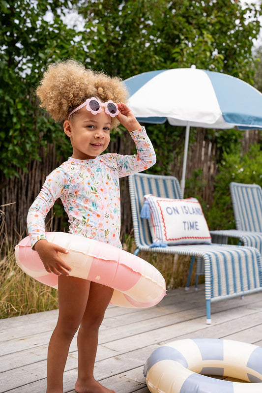 Eliana Print LS Sunsuit 000-2YR