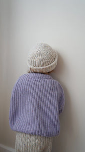 Sprinkle Cotton Chunky Knit Beanie