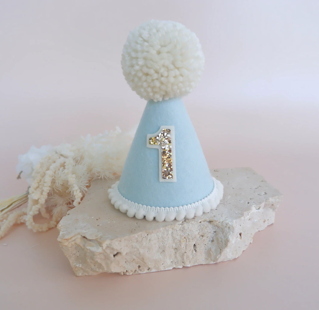 Light Blue Party Hat