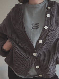 Cardigan | Charcoal (Women's)