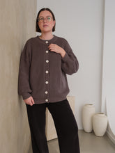 Load image into Gallery viewer, Cardigan | Charcoal (Women&#39;s)